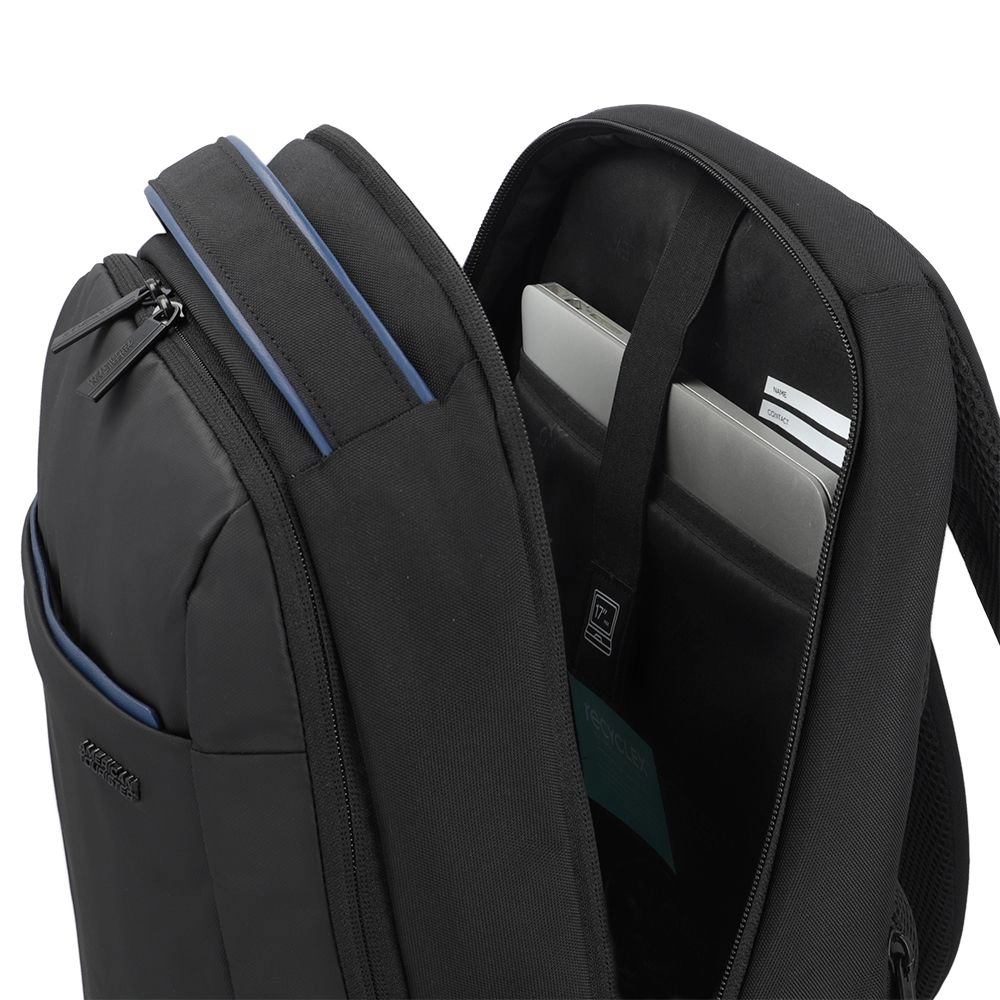 Mochila para Notebook em Poliéster American Tourister Town Preta