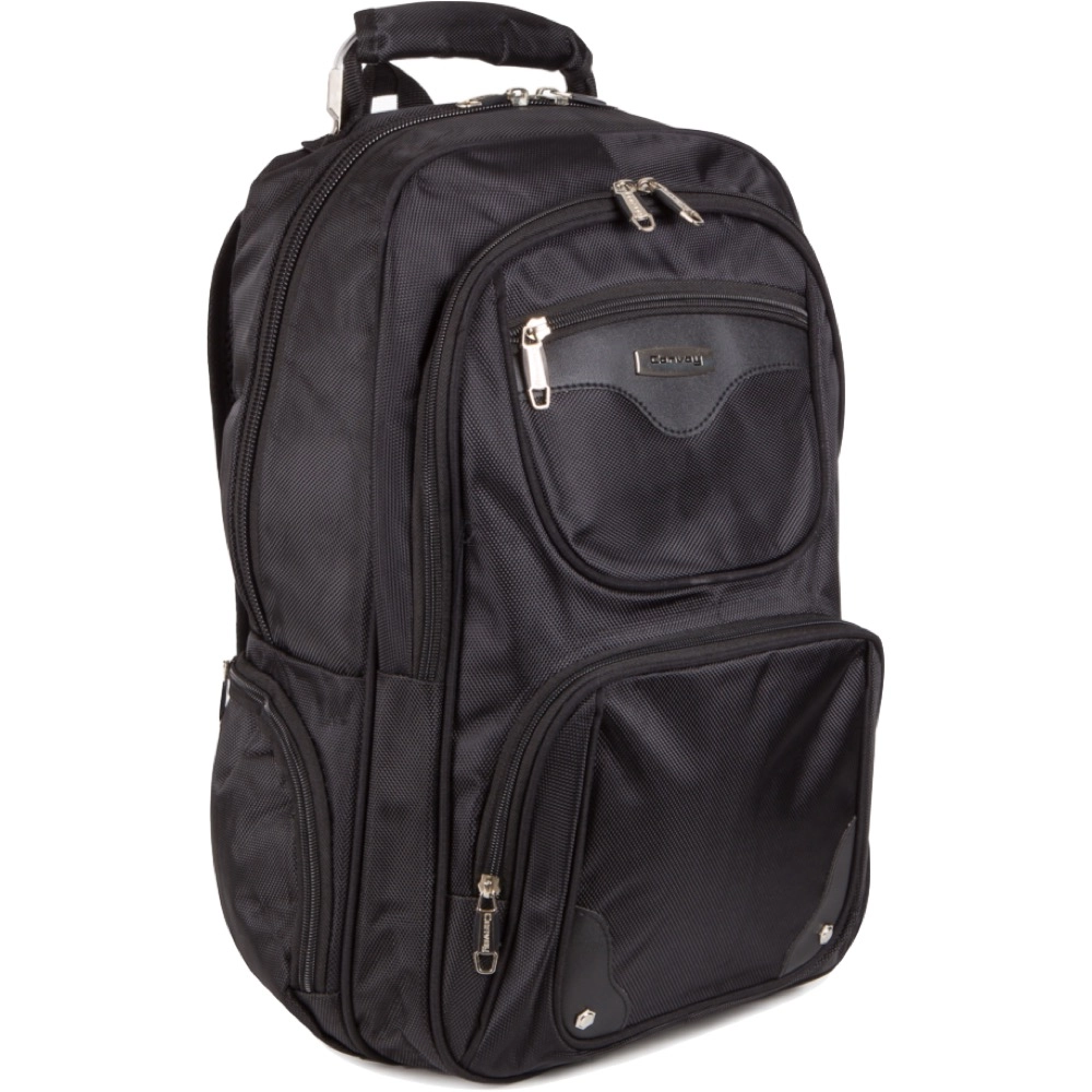 Mochila para Notebook Executiva Reforçada com Cabo de Aço Convoy 015 - Preta
