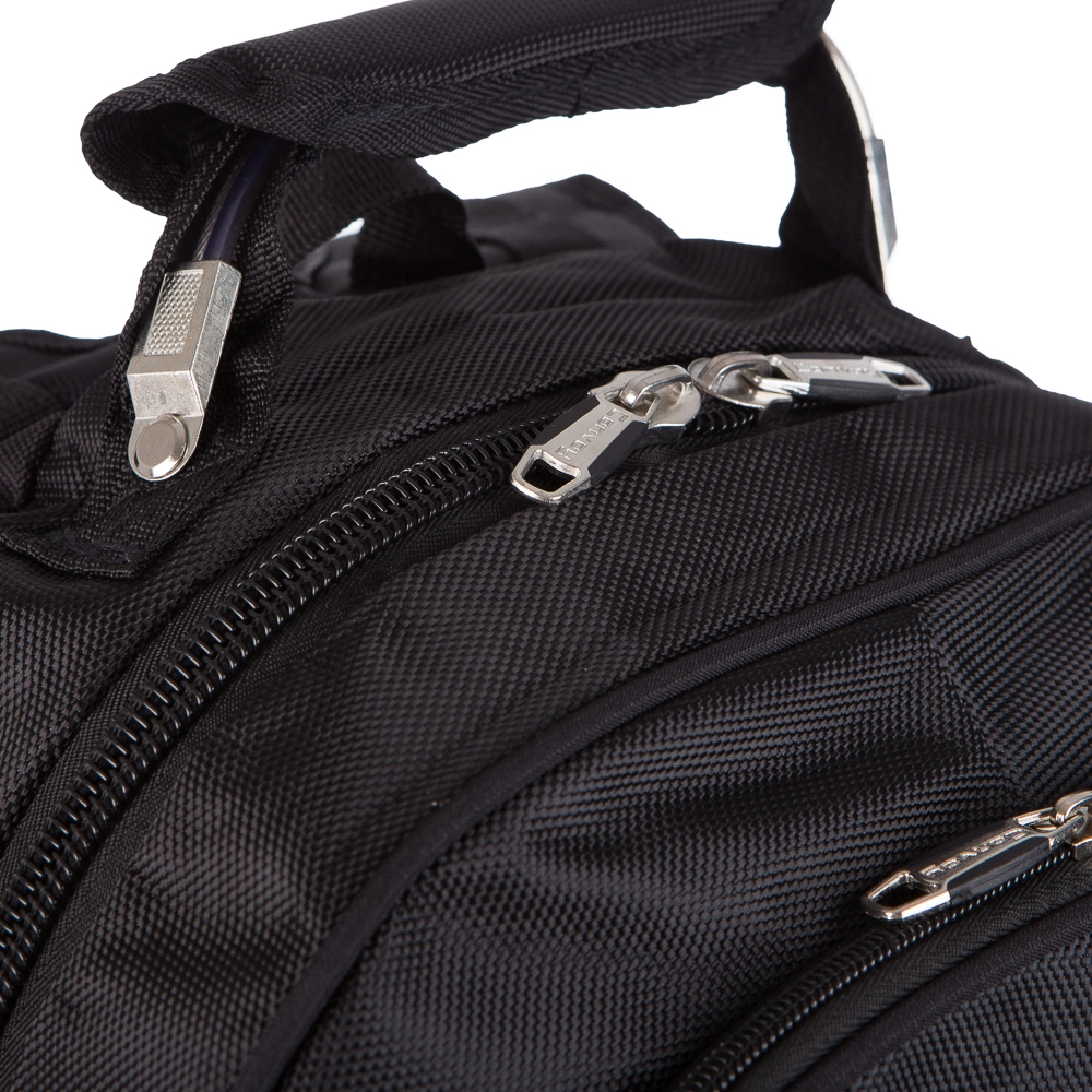 Mochila para Notebook Executiva Reforçada com Cabo de Aço Convoy 018 Preta