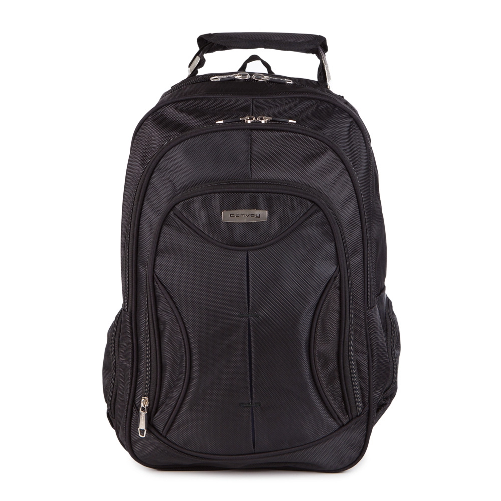 Mochila para Notebook Executiva Reforçada com Cabo de Aço Convoy 018 Preta