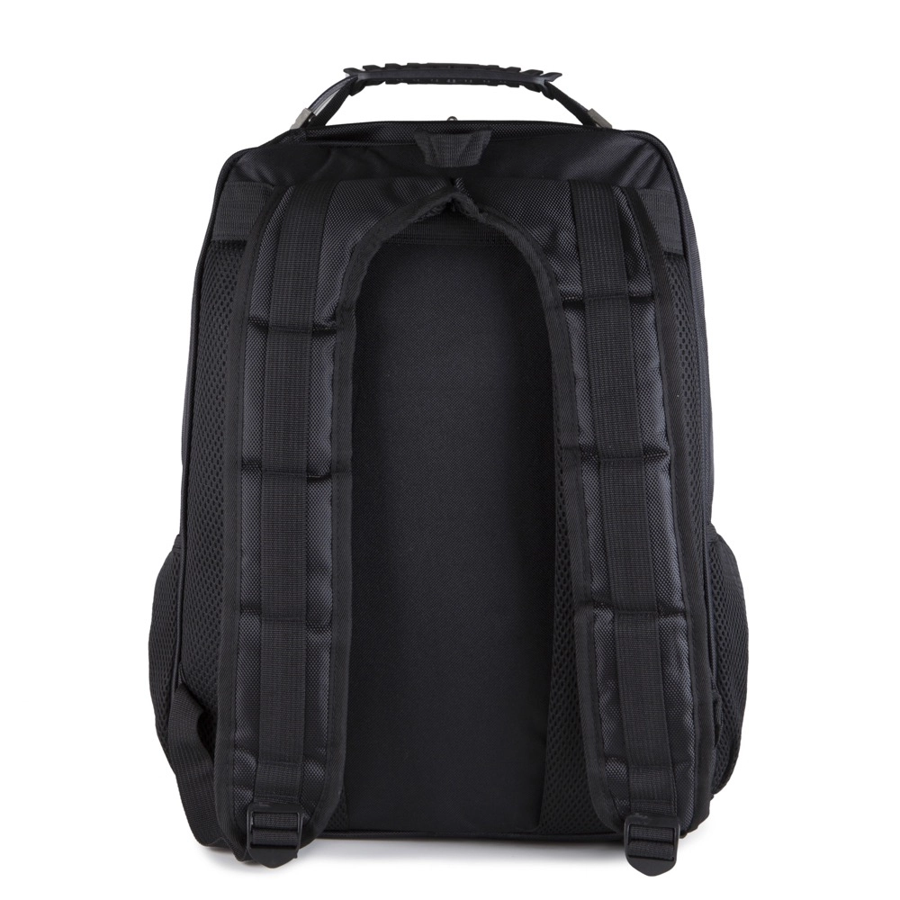 Mochila para Notebook Executiva Swissland SL04004 em Poliester com Cabo de Aço 18 Preto com Vermelho