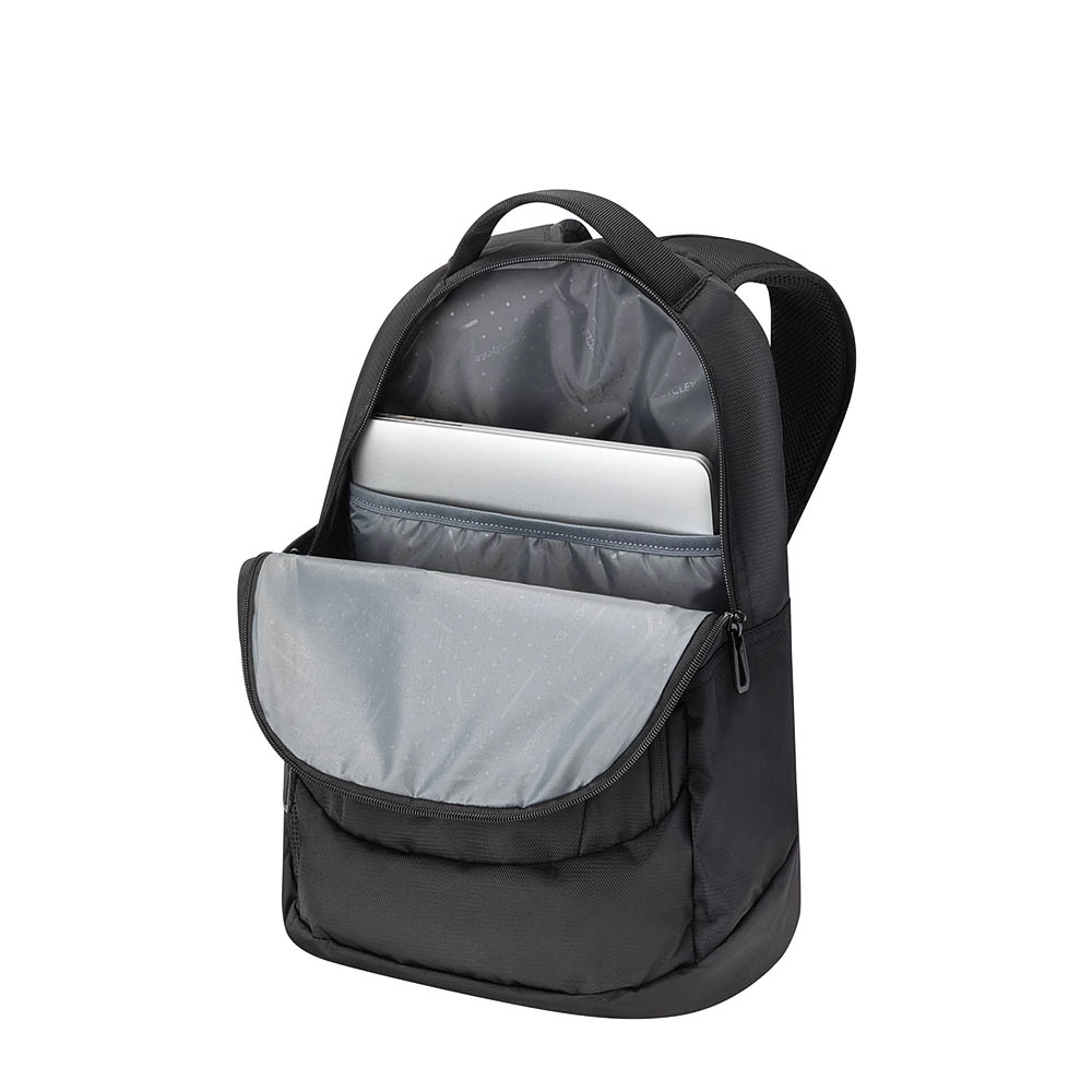 Mochila Samsonite Ignition Plasma para Notebook em Poliéster Preto