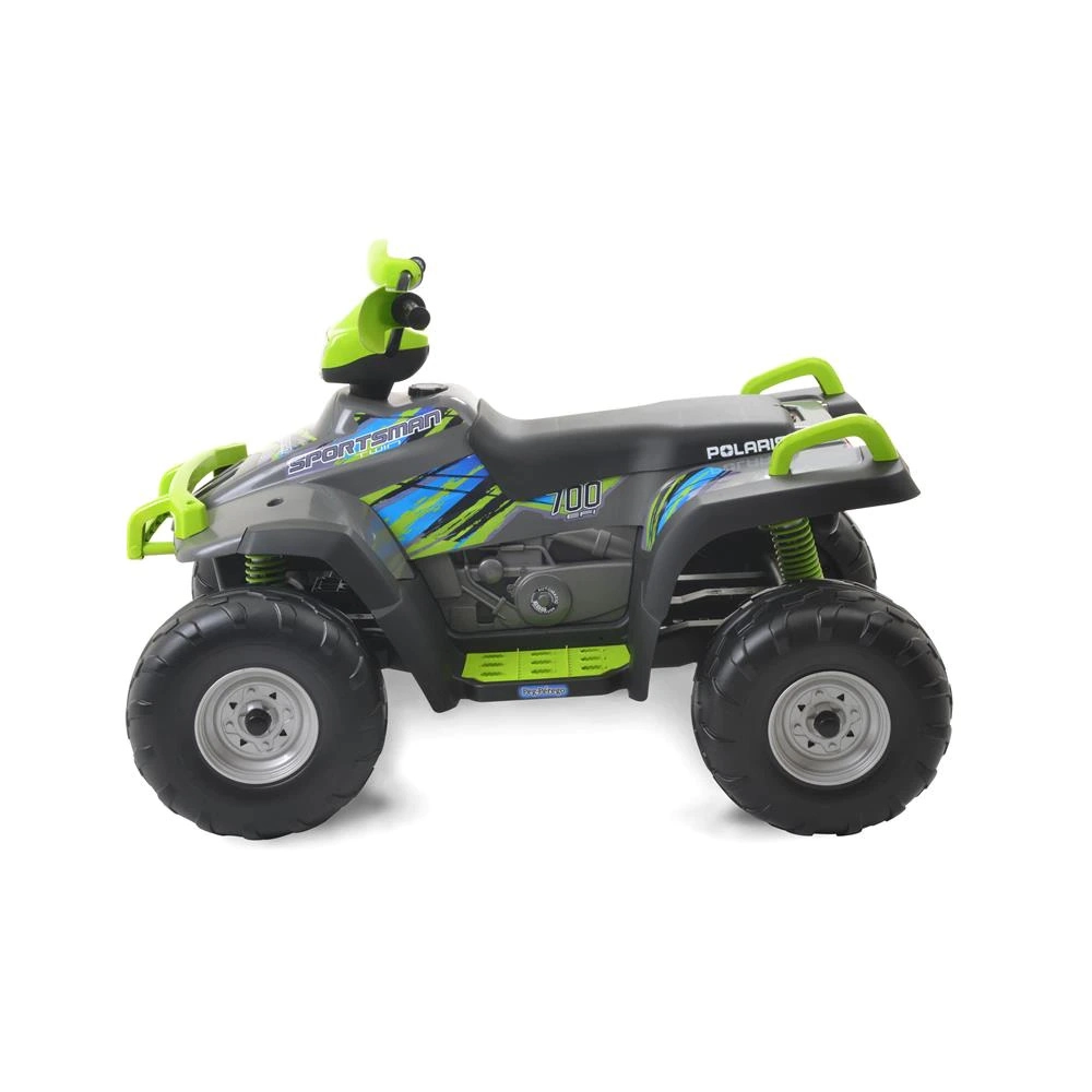 Quadriciclo Elétrico Infantil Peg-pérego Polaris Sportsman 700 Twin 12v Verde