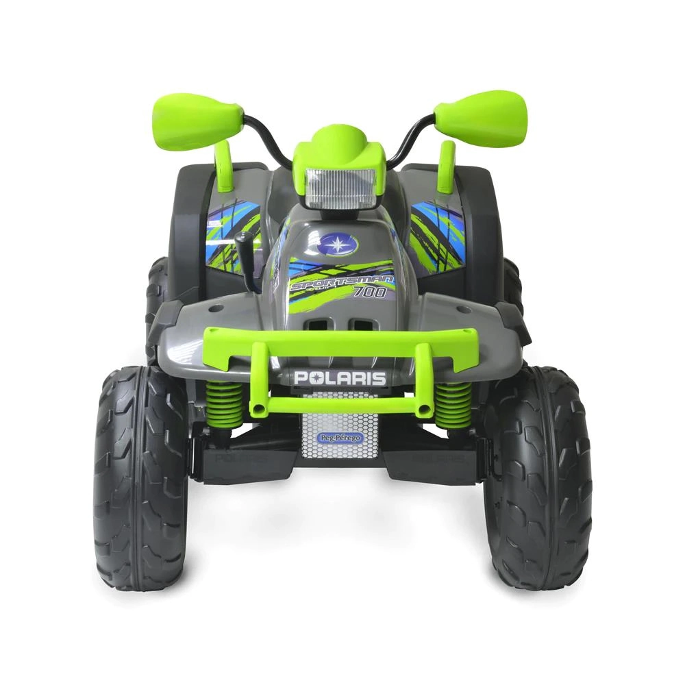 Quadriciclo Elétrico Infantil Peg-pérego Polaris Sportsman 700 Twin 12v Verde