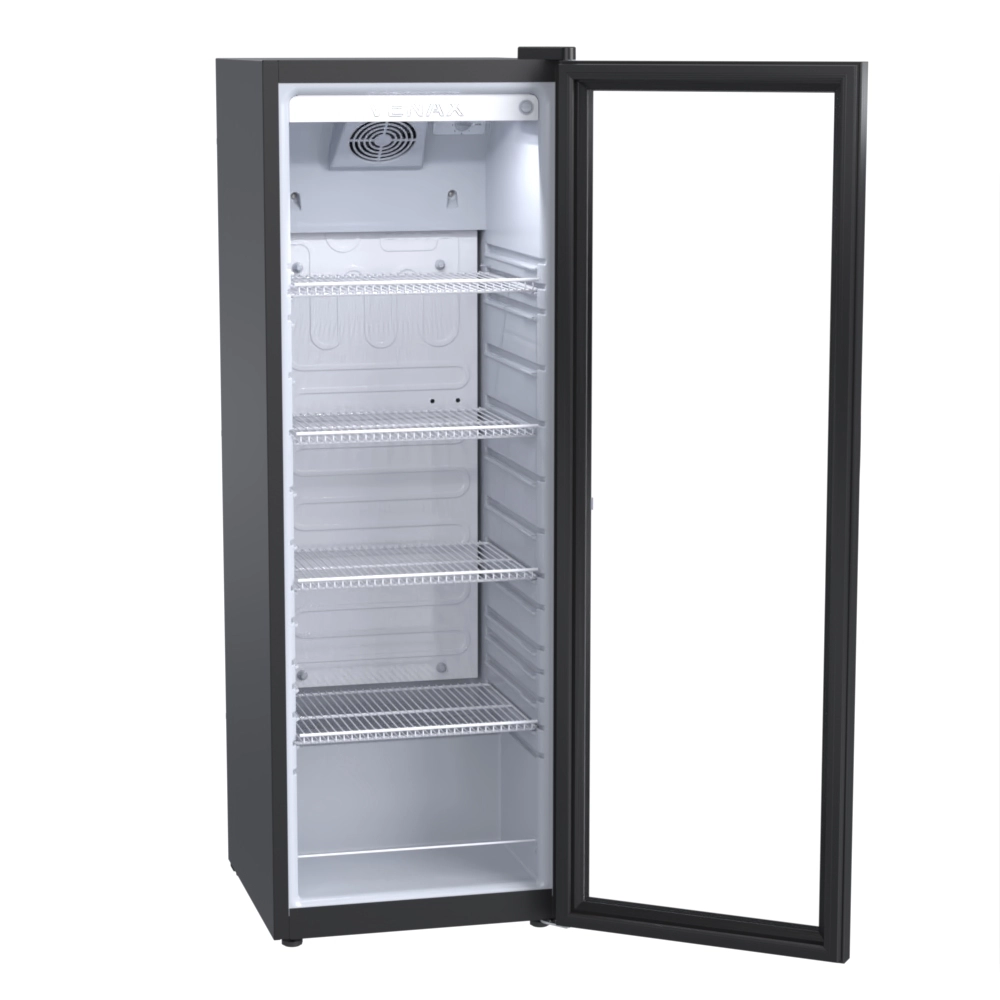 Refrigerador Expositor Vertical Venax VV 200 para Bebidas 209 Litros Preto Fosco 220v