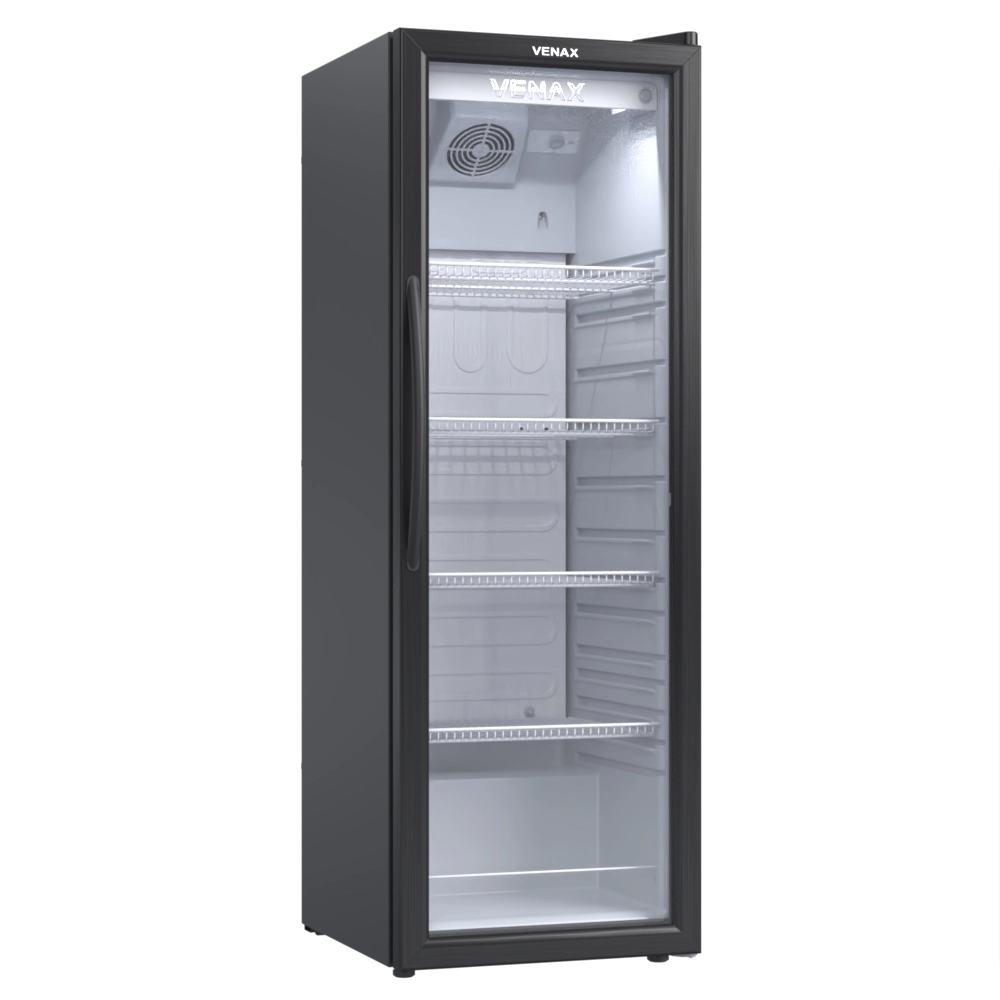 Refrigerador Expositor Vertical Venax VV 200 para Bebidas 209 Litros Preto Fosco 220v