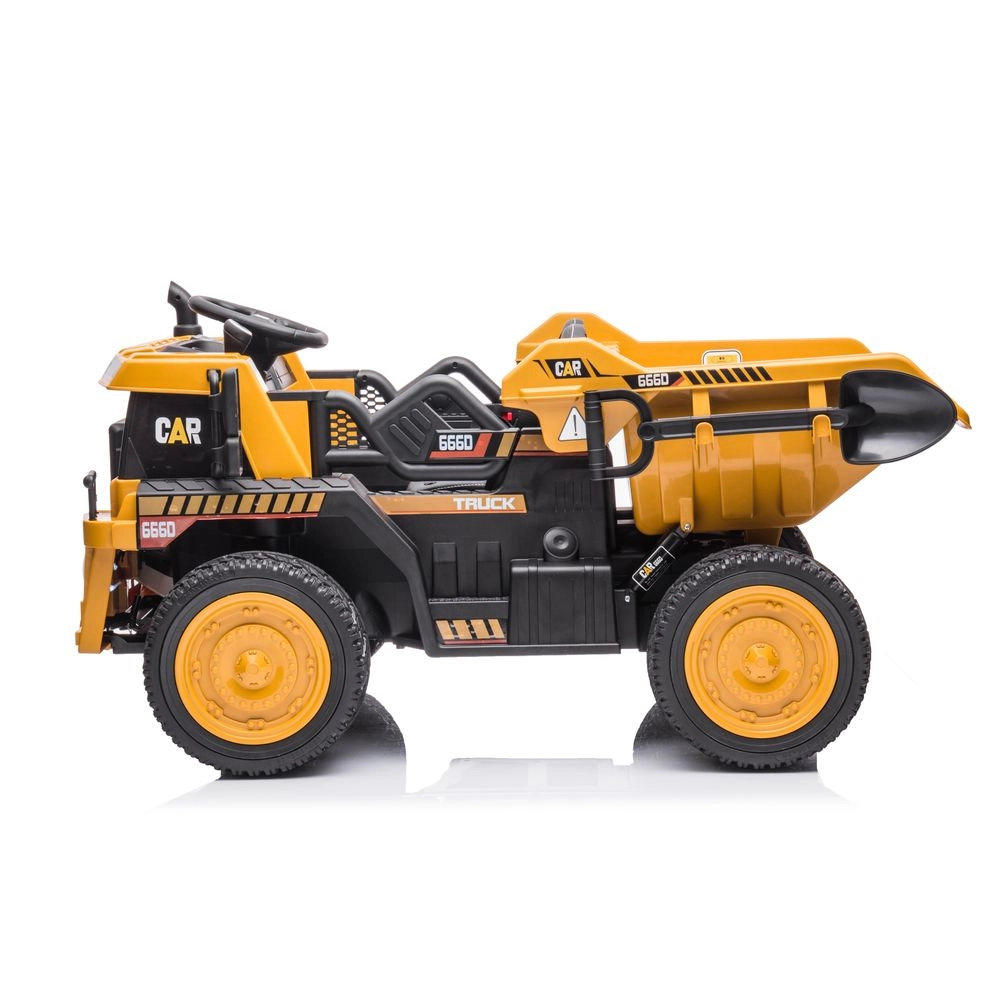 Trator Caminhão Escavadeira Elétrico 12v Bang Toys 2 Motores e Controle Remoto