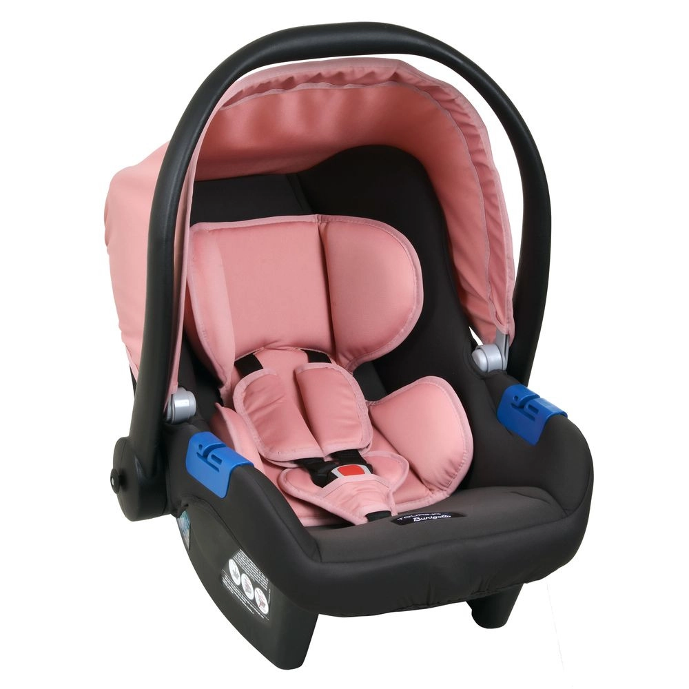 Travel System Burigotto Carrinho de Bebê com Bebê Conforto Ecco + Touring X Rosa