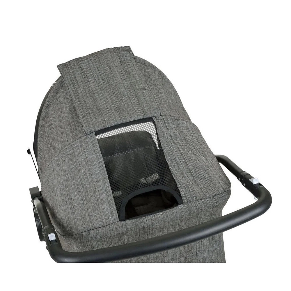 Travel System Burigotto Carrinho de Bebê com Bebê Conforto Rio K + Touring Preto Mescla